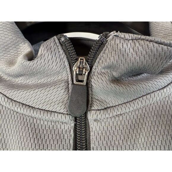 Washington Nationals MLB Majestic Mens Medium 1/4 Zip Gray Pullover - Picture 6 of 11